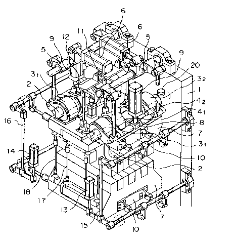 A single figure which represents the drawing illustrating the invention.